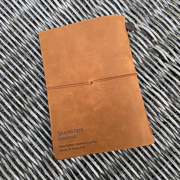 Traveler's Company Notebook Camel Passport - Picture 2 of 3
